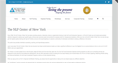 Desktop Screenshot of nlptraining.com